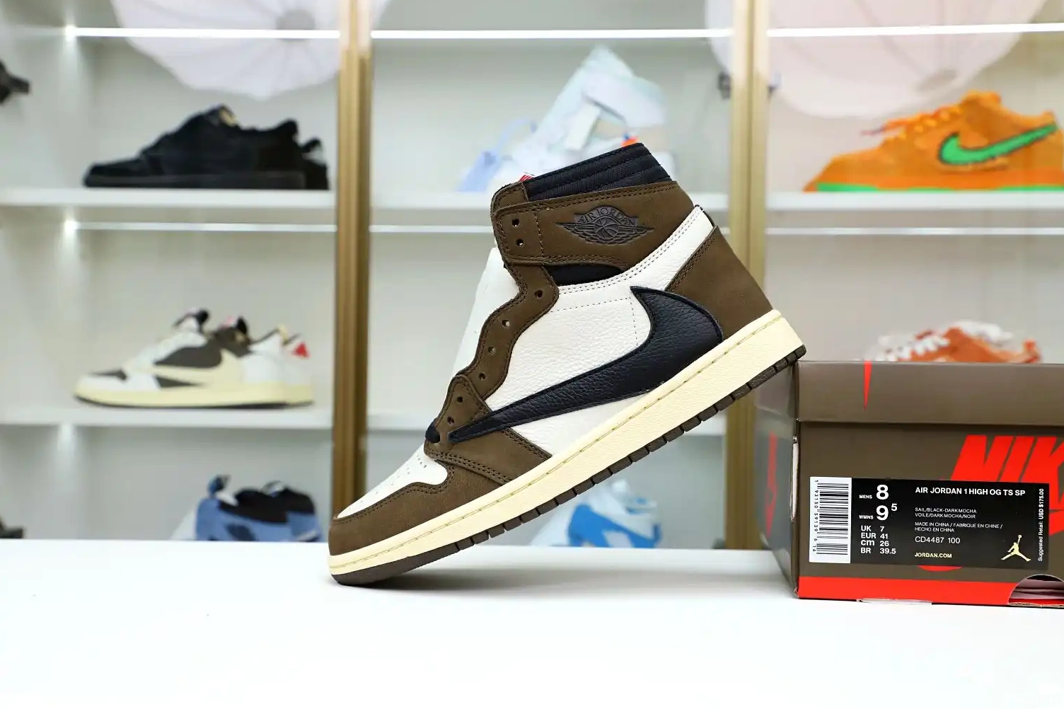 X 'MOCHA' AIR HIGH Kimikick 1 SCOTT TRAVIS JORDAN OG RETRO 0522